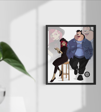 Load image into Gallery viewer, Goofy Couples Art Prints
