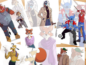 ASSORTED DISNEY Art Prints - Main Image