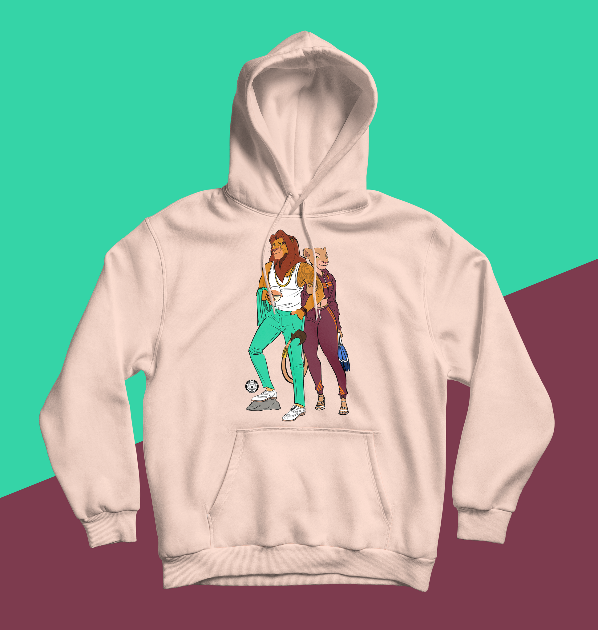 Simba and nala sales hoodie