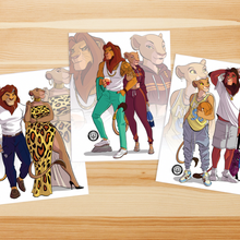 Load image into Gallery viewer, ROYAL LION COUPLES Art Prints
